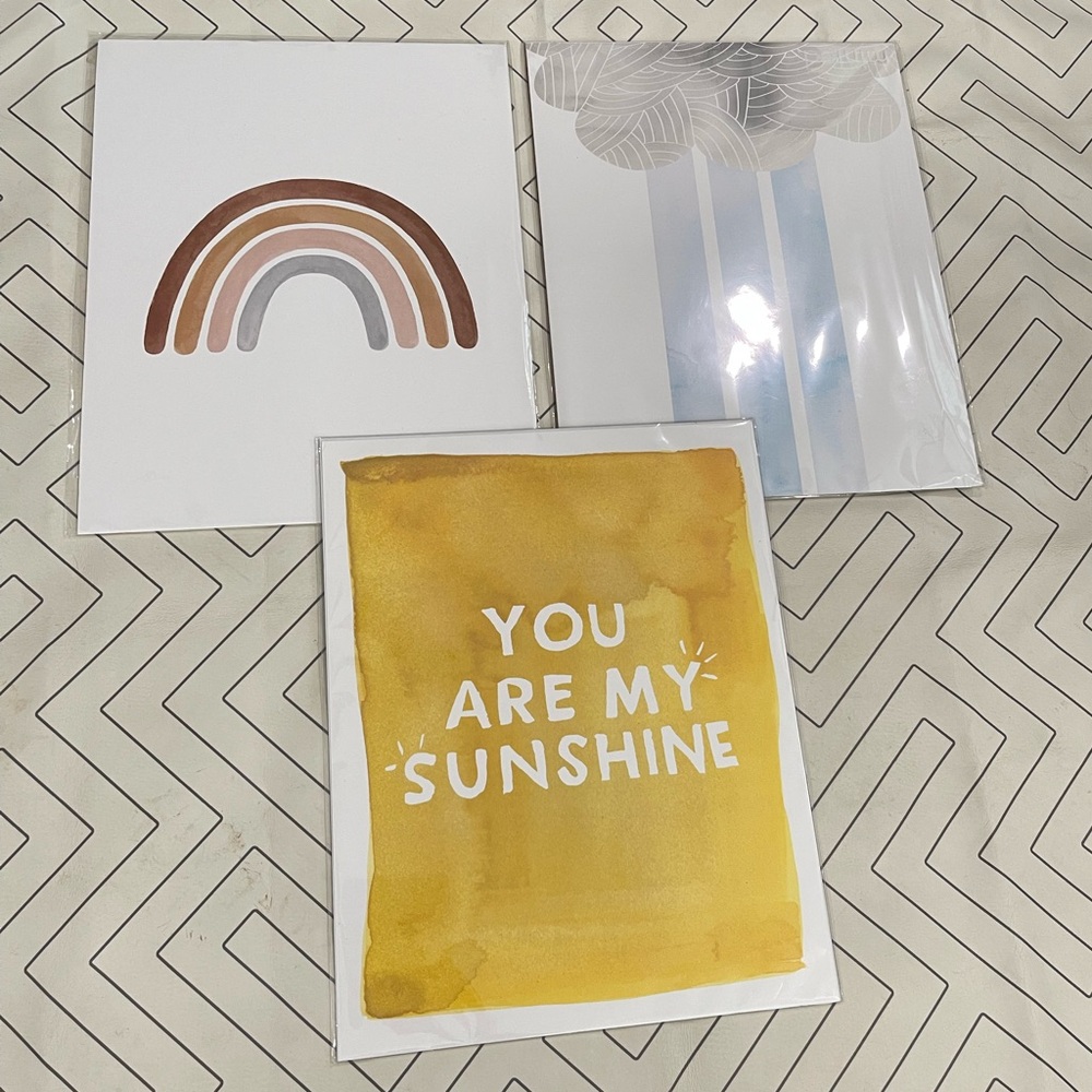 Bundle of New Nursery Prints